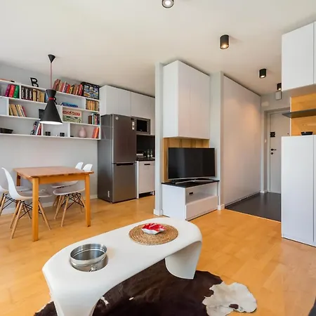 Appartement Powisle Snug Studio Warschau